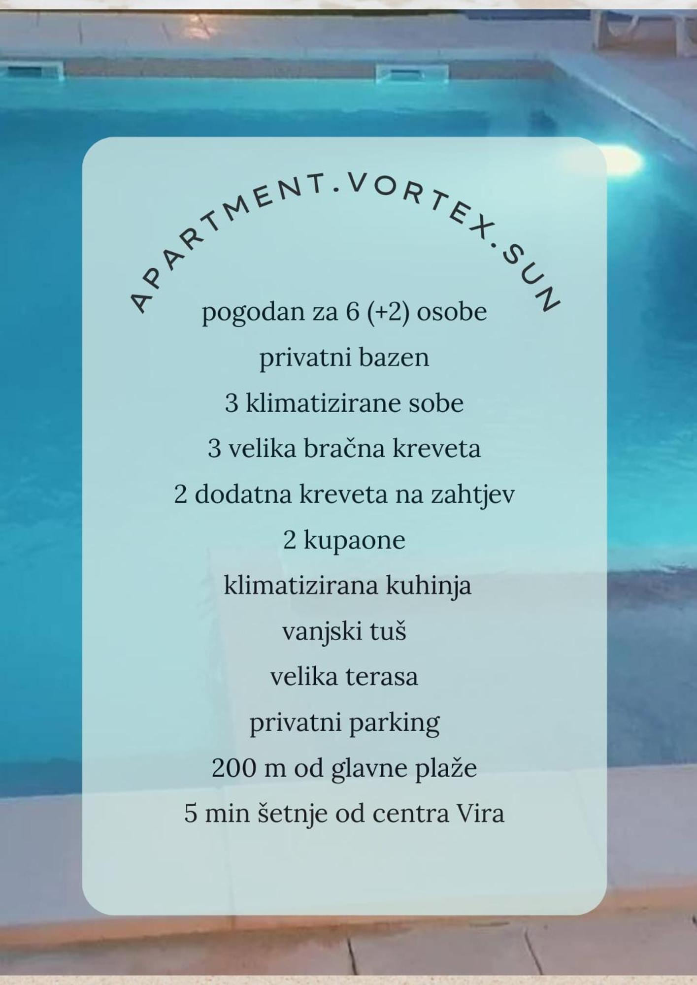 Apartment Vortex Sun Вир Екстер'єр фото